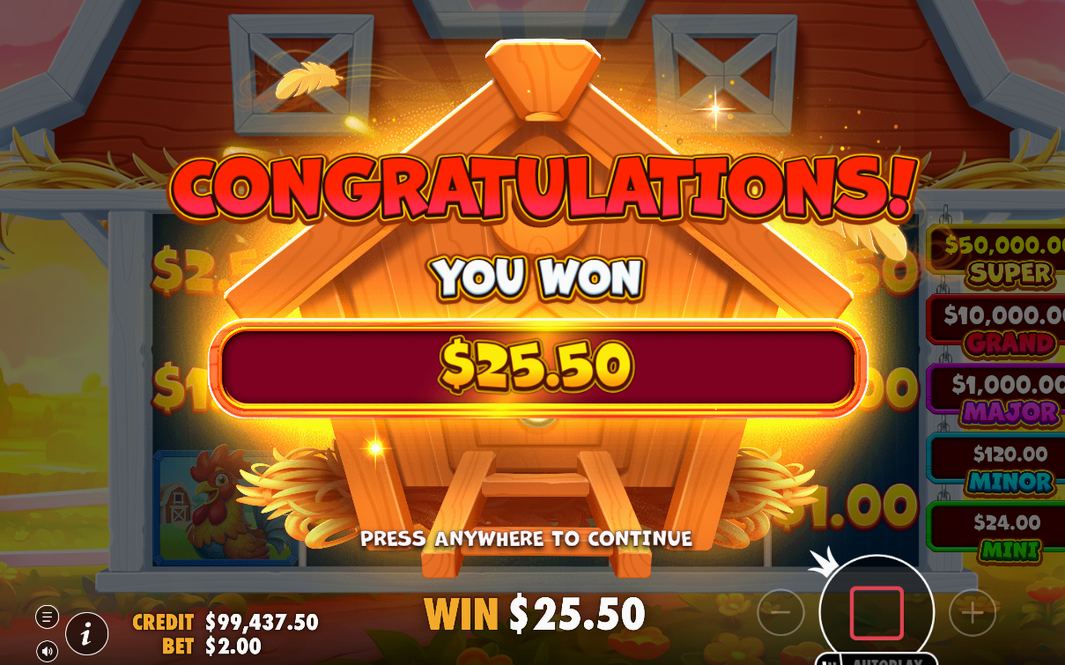 Round total after the fox reveals house prizes